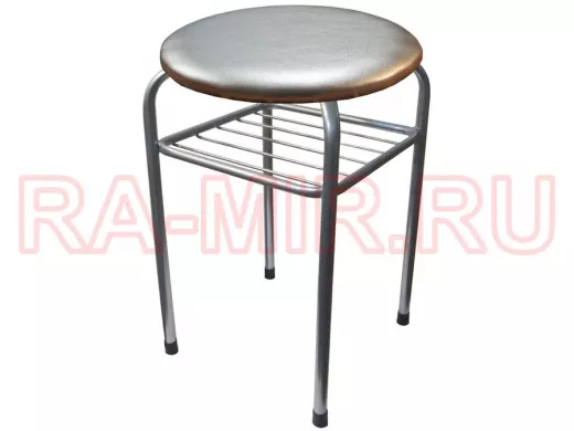 Табурет с полкой для вещей 