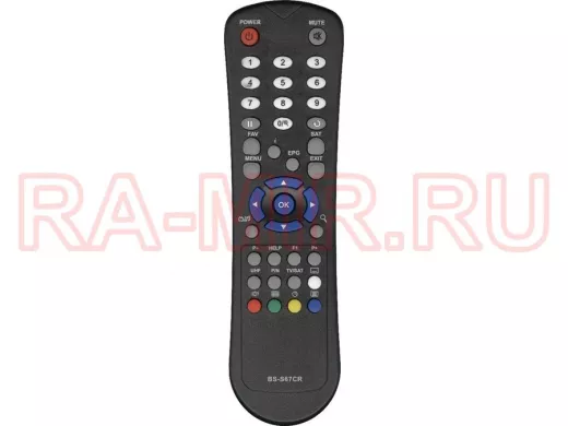 Пульт для спутниковых ресиверов Big Sat ( Euromax EM777 ) SAT BS-S67CR ic EUROMAX EM999 SUPER Delly