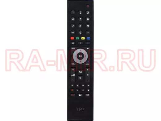 Телевиз. пульт  GRUNDIG TP-7187R (TP7) ic как оригинал LCD TV 3D