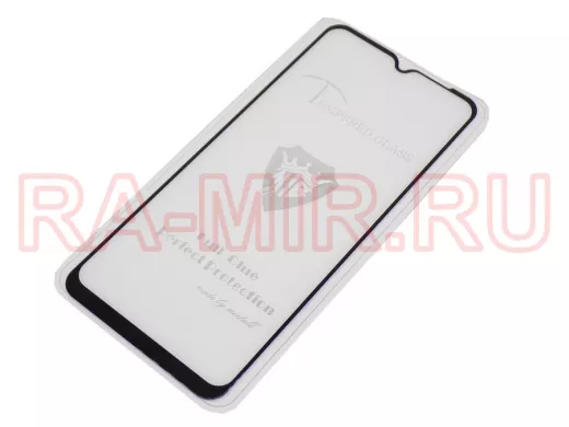 Стекло защитное Xiaomi Redmi 9A/9C/Poco M3/Poco M2, чёрное, Mtb Full GC, тех.пак.