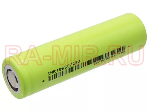 Аккумулятор ICR 18650 3.7 В , Li-ion аккумулятор 3000 мАч (3C, 10A)