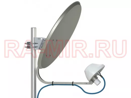 Облучатель 3G AX-2000 Offset для офсетной тарелки, разъём 1хN-female 50 Ом