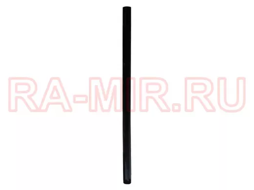 "PODPORA NIZKA" столбик-опора забора высотой 1 метр, диаметр 50мм, цвет: чёрный