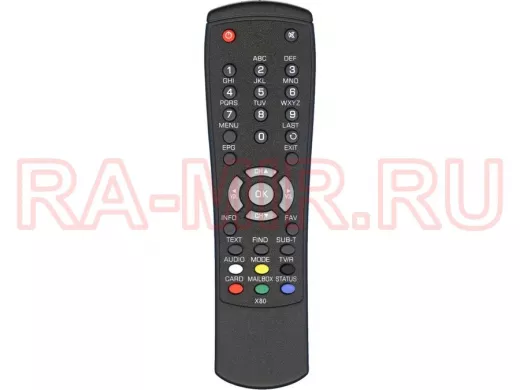 Пульт для спутниковых ресиверов GLOBO X80/ТЕЛЕКАРТА
