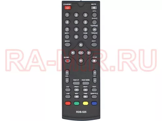 Телевиз. пульт  ROLSEN  Rolsen RDB-525, RDB-526 ic Rexant RX-511, Delly SAT
