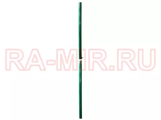 "PODPORA   VYSOKY" ЗЕЛЁНЫЙ столбик-опора забора высотой 2 метра, разборная, диаметр 50мм