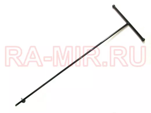 "PODPORA  VRTAK 16" бур диаметром 52мм, высота 1,2м, ручка 0,4м для заборов PODPORA-VYSOKY, OBROVSKA