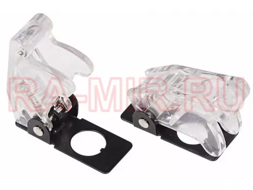 Защитная крышка для тумблеров типа KN и ASW  прозрачная  REXANT