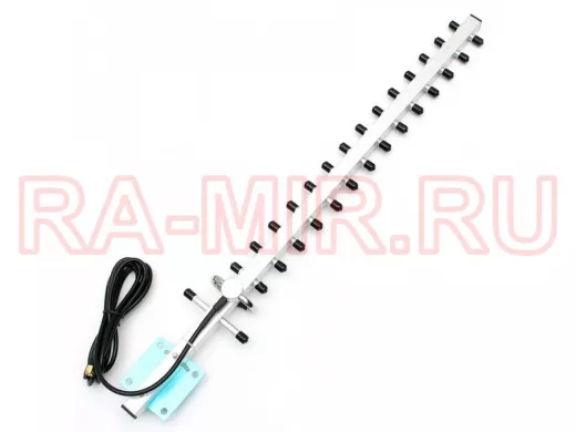 Антенна  18дБ 2600 4G,Wi-Fi  AMXY-2400-18/25  4G(LTE) - 2400-2483MHz1хRP-SMA male