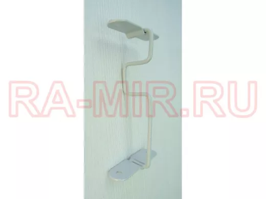 Держатель для подвесной полки с намотчиком провода сверху 
