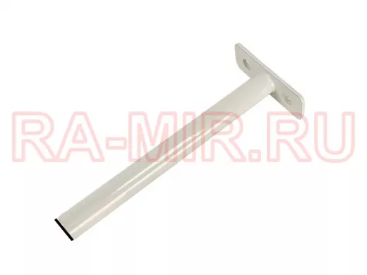 Прочная стальная ножка для стола, диаметр 12мм, высота 12 см, серая, 1шт 