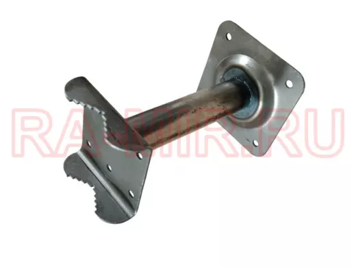 Кронштейн для видеокамеры на трубу 15...51мм вылет  15см под гермо-коробку 