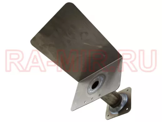 Кронштейн с боксом и козырьком для видеокамеры 