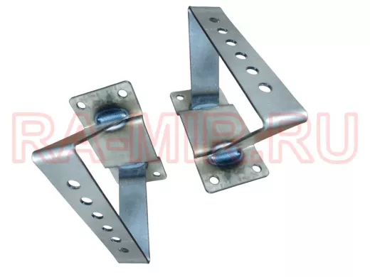 Кронштейн для двух прожекторов на квадратную трубу 40х40мм 