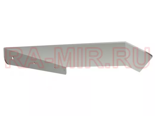 Козырёк для защиты электрощита от дождя "POHER-217421" серый, ширина 40 см, вылет 25 см, сталь 2 мм