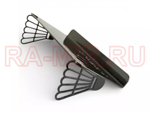 Держатель бадминтонный подарочный для планшета или двух телефонов, 20х10см, черный "БАДМИН-217463"