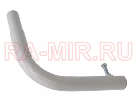 Элемент трубы, диаметр 32мм, высота 50см, вылет 23см, обжатый, фиксатор 