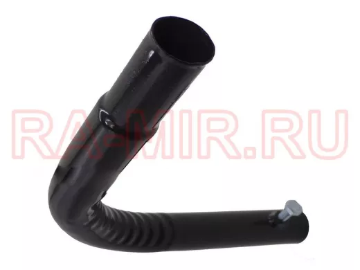 Элемент трубы, диаметр 32мм, высота 50см, вылет 23см, обжатый, фиксатор 