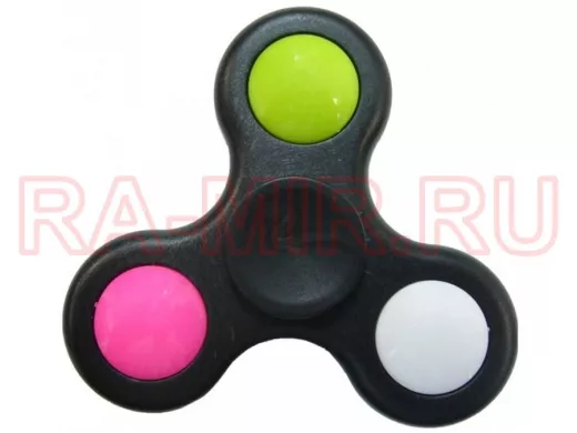 Спиннер-вертушка NO-2885 (разноцветные) LED