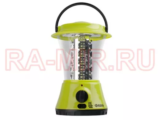 Фонарь кемпинговый  ФАZA Accu F5-L36  аккумуляторный, 36-LED,плавная регулировка яркости,до 16 часов