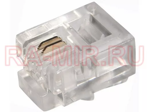 Джек телефонный 6P2C PROCONNECT