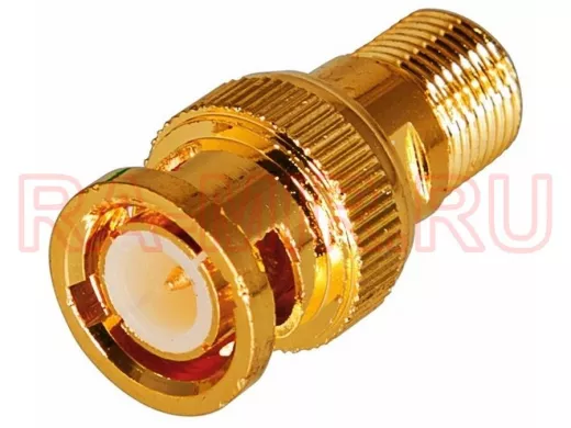 Переходник F-гнездо / BNC-штекер GOLD REXANT