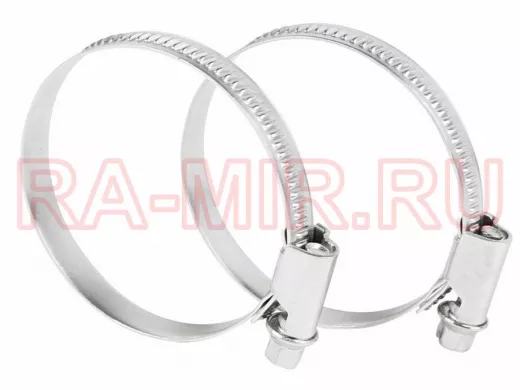 Хомут червячный цинк  40-60 мм "ABI-27461"
