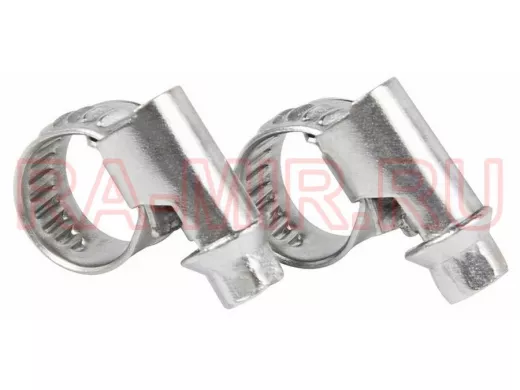 Хомут червячный цинк   8-12 мм "ABI-27467"