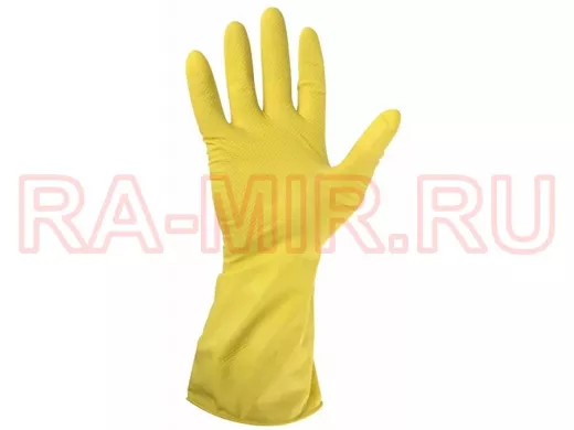 Перчатки латексные хозяйственные