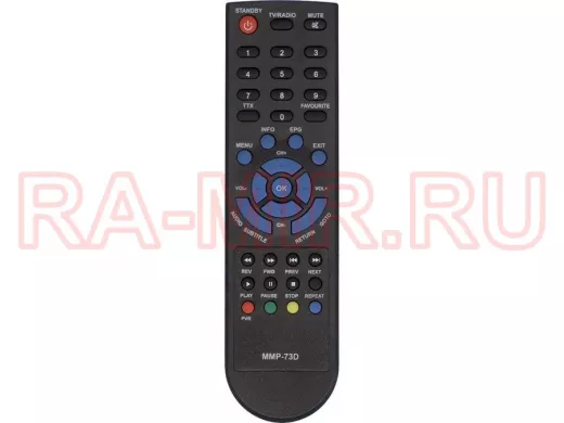 Пульт для спутниковых ресиверов Mystery MMP-73D ic Delly SAT.dvb-t2 для эфирных ресиверов