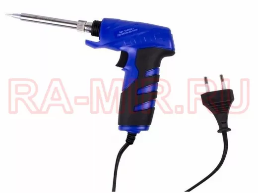 Паяльник 130-25Вт 220В "PLK-28526" импульсный с керамическим нагревателем