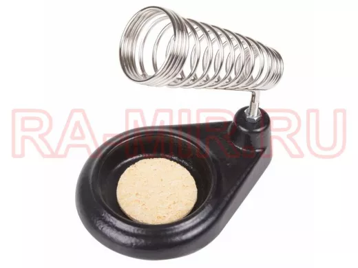 Подставка для паяльника "PLK-28563" чугунная круглая