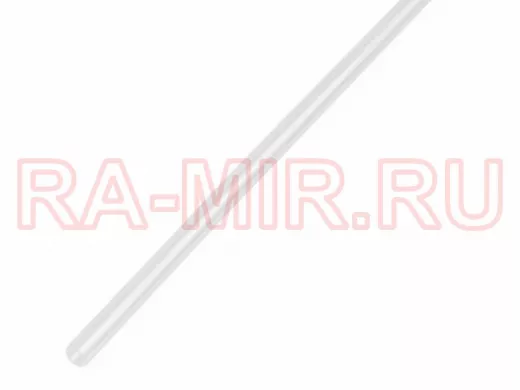 Н-1, 1.0 / 0.5 мм 1м термоусадка прозрачная REXANT