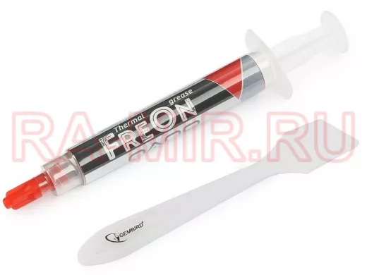Термопаста Gembird FreOn Nano GF-31-1.5 для радиаторов, 1,5 г, шприц GF-31-1.5