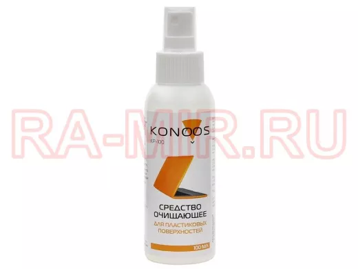Средство очищающее для пластиковых поверхностей Konoos (арт. КP-100), 100 мл KP-100