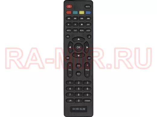 Пульт для спутниковых ресиверов Galaxy Innovations (Gi) HD SLIM T2 ic DVB-T2