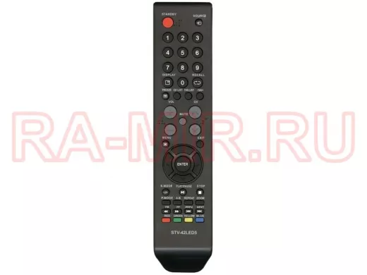 Телевиз. пульт  SHIVAKI  STV-42LED5 ic "PLT-36822" TELEFUNKEN TF-LED28S14 saturn
