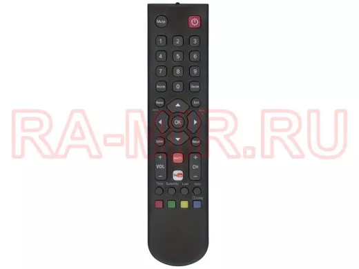 Телевиз. пульт TELEFUNKEN RC2000E02 YOUTUBE ic LCD TV TCL/ERISSON/SUPRA/THOMSON/SHIVAKI