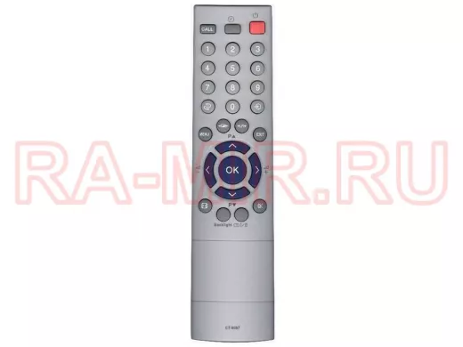 Телевиз. пульт  TOSHIBA  CT-8007 (CT-90281) ic