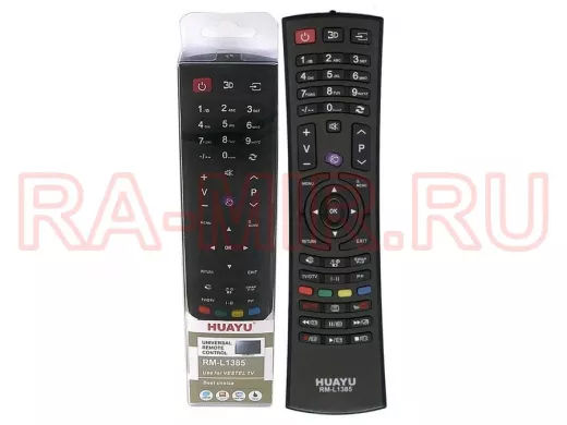 Телевиз. пульт HUAYU (for VESTEL) RM-L1385
