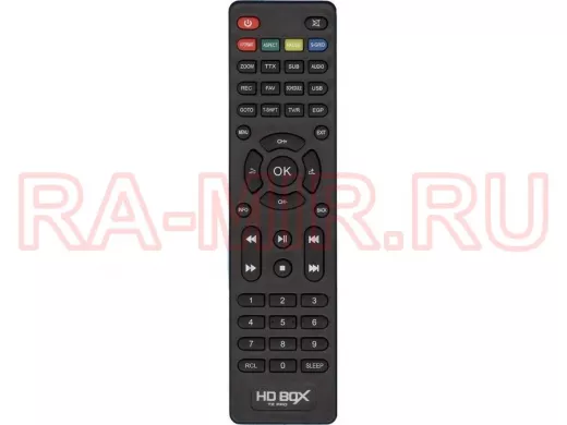 Пульт для HDBOX T2 PRO ic dvb-t2 huayu или Delly SAT, xls
