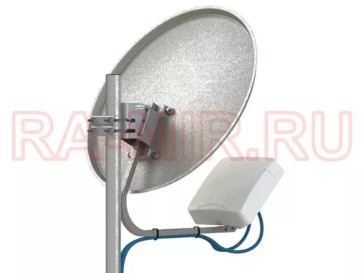 Облучатель офсетный AX-800 OFFSET MIMO 2x2 LTE800/GSM-900/790-960МГц UMTS900 разъём 2xN-female 50 Ом