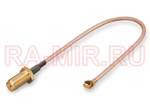 Пигтейл (кабельная сборка) U.Fl - RP-SMA(female)