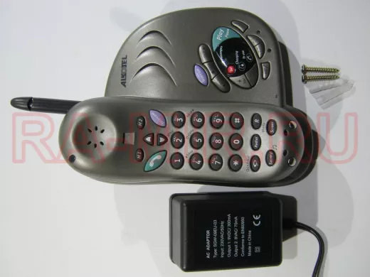 Телефон  Квартет  520 серебр/серый цифр а/о