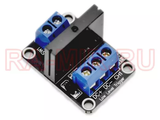 1-канальный 5 В твёрдотельный релейный модуль 250В 2А