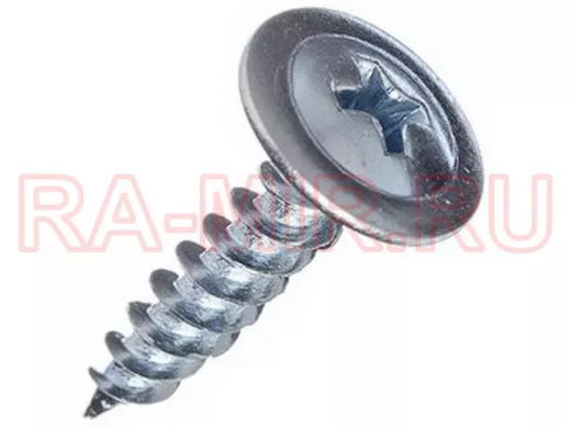 Саморезы 4,2х32 полусфера-прессшайба, цинк  5660шт "ABI-KREP 52515" 15 кг, шлиц PH2, 2,65г