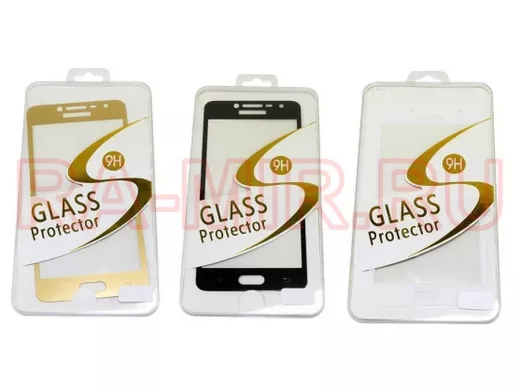 Стекло защитное Xiaomi Mi A2, Full Glass - Base G, чёрное