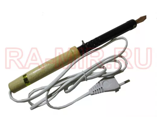 Паяльник  80Вт 220В "PLK-6384" деревянная ручка  ЭПЦН