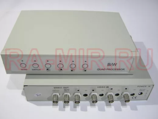 Видеоквадратор ч/б Video Processor 12V 200mA (без блока питания)