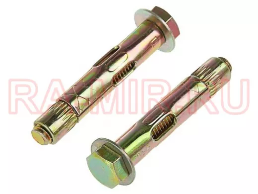 Анкерный болт  8 x 45   250шт "ABI-KREP 7015" 5,375кг  резьба М6, вес 1шт 21,5г